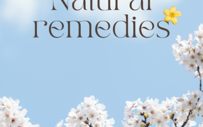 Natural remedies for seasonal allergies